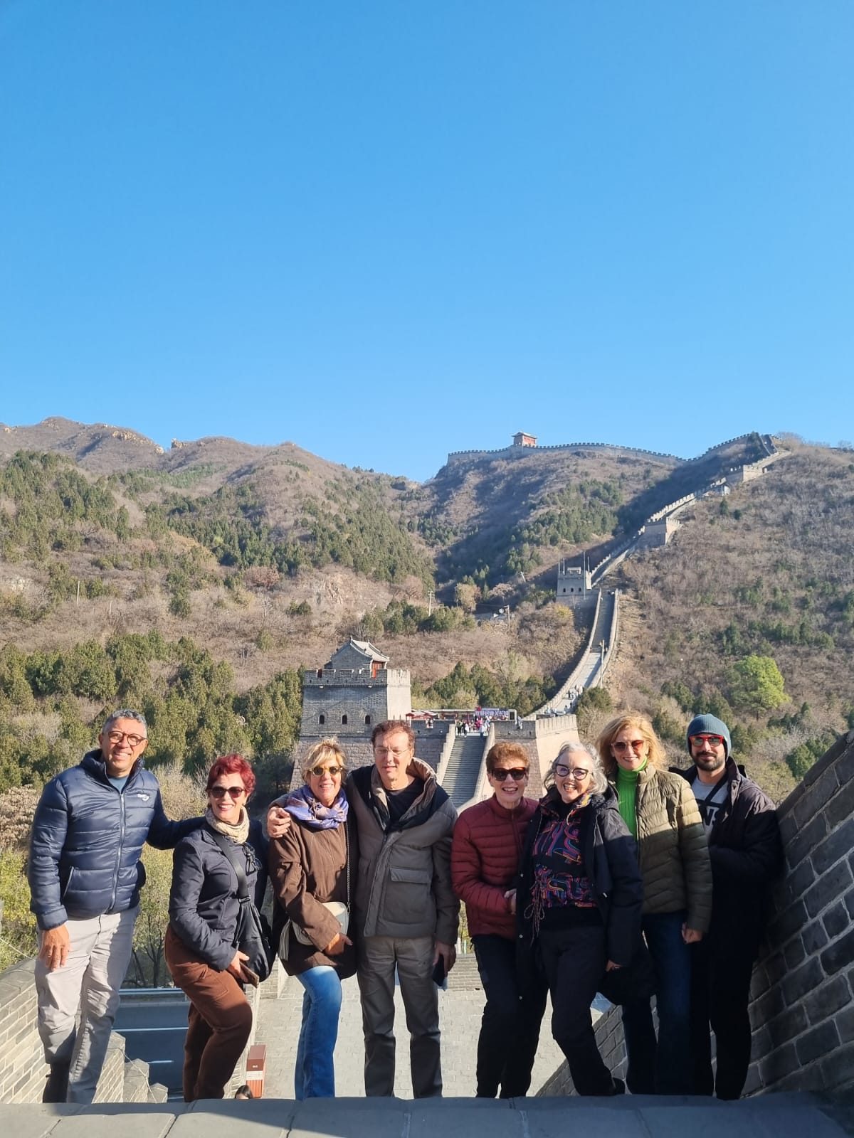 Grupo Andre Travel na Muralha da China